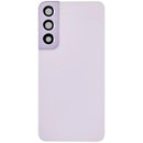 Tapa trasera Bora Purple para Samsung Galaxy S22 5G con lente de cámara integrada, ideal para reparación.