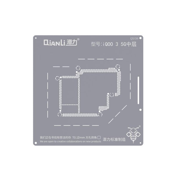 Plantilla Bumblebee (QS138) para reparación de Vivo IQOO3 5G ya disponible en Guatemala.