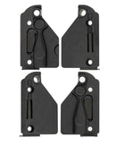 Cubierta de la bisagra de pantalla izquierda y derecha para MacBook Pro 15" con Touch Bar (A1707 / finales de 2016 / mediados de 2017)