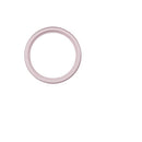 Aros de bisel de cámara trasera Soft Pink para iPhone 17e, paquete de 10, repuesto A3575.