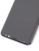 Pantalla OLED con marco para Samsung Galaxy S8 Plus Gris / Violeta