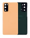 Tapa trasera original en color Cloud Orange para Samsung Galaxy S20 FE, disponible en Guatemala para reparaciones con servicio y garantía de taller especializado.