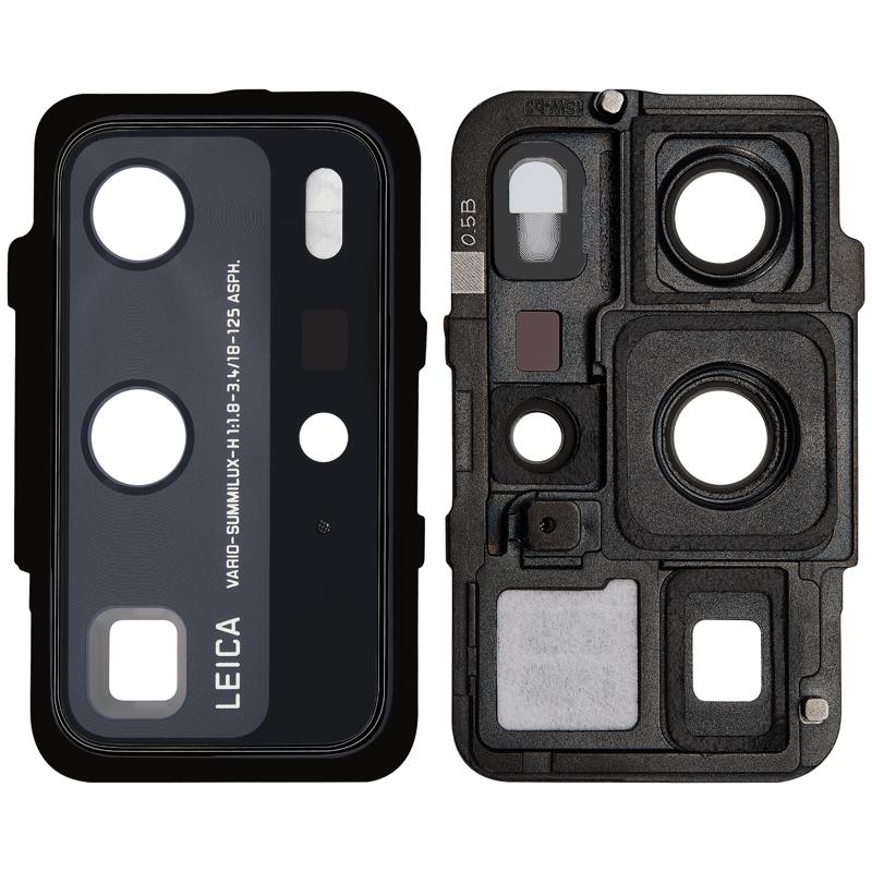 Encuentra el lente de cámara trasera con soporte para Huawei P40 Pro en Guatemala en tiendas de reparaciones de celulares y cámaras.