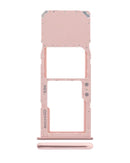 Bandeja SIM en color Prism Crush Pink para Samsung Galaxy A51 disponible en Guatemala para reparaciones y accesorios originales.