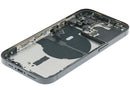 Tapa trasera usada iPhone 14 Pro Space Black, con pequeñas partes, para reparación de móvil Apple A2659.