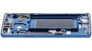 Pantalla OLED Coral Blue Aftermarket Plus para Samsung Galaxy S9 (SM-G960F), ideal para reparación de display roto.