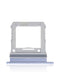 Bandeja de tarjeta SIM para Samsung Galaxy Z Flip 4G (F700) / Z Flip 5G (F707) (Morado espejo)