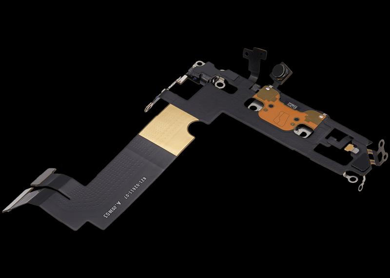 Puerto de carga para iPhone 12 Mini (Usado, Original) (Negro)