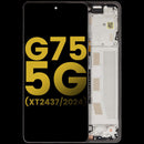 Reparación de pantalla con marco para Motorola Moto G75 5G en Guatemala.