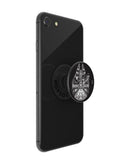 PopGrip PopSockets Star Wars Millennium Falcon de aluminio, con el diseño icónico de la nave espacial.