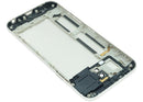 Tapa trasera original Samsung Galaxy J3 (J327 / 2017) dorada, repuesto para back cover.