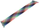 Correa Apple Watch Braided Solo Loop Pride Edition, trenzada multicolor, talla 9, para modelos de 44mm a 49mm.