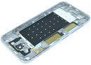 Tapa trasera original Samsung Galaxy J7 Pro (J730) plateada, reemplazo para reparación, SM-J730F.