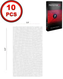 Compra un pack de 10 etiquetas ProtectionPro en blanco Glacier White para proteger tu dispositivo en Guatemala.