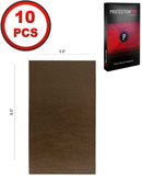 Protege tu dispositivo Aviator con el pack de 10 ProtectionPro en blanco con cuero marrón, ideal para mayoristas en Guatemala.