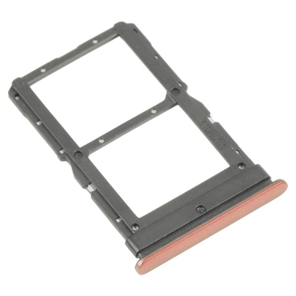 Compra la bandeja dual de SIM en Guatemala para Xiaomi Mi 10 5G / Mi 10 Pro en color Peach Gold.
