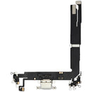 Encuentra en Guatemala el puerto de carga con cable flex para iPhone 16 Plus en color blanco en reparaciones de iPhone y talleres de componentes iPhone, con garantía.