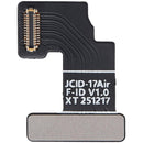 Cable flex Face ID Tag-on JCID para iPhone 17 Air, esencial para reparación de Face ID.