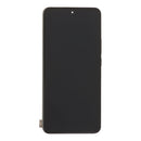 Pantalla LCD premium negra con marco para Xiaomi 12T/12T Pro, repuesto para reparación de display.