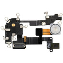Repuesto flex de linterna y micrófono para iPhone 17 Pro, ideal para reparación de audio y flash.