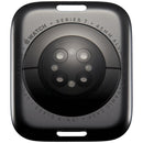 Tapa trasera Apple Watch Series 7 45mm GPS, aluminio negro espacial, para reparación con cristal.