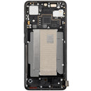 Pantalla OLED negra para Xiaomi Poco F6 Pro, Redmi K70, K70 Pro, con marco, lista para reparación.