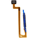 Sensor de huella negro mate para Xiaomi Redmi Note 12 5G con cable flex de repuesto.