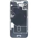 Tapa trasera original iPhone 16 Plus color Teal, con logo Apple, compatible con MagSafe y NFC.