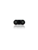 Malla de altavoz/microfono para iPhone XS Max (Negro) (Paquete de 10)