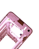 Tapa trasera rosa Flamingo para Samsung Galaxy S10e (SM-G970F) con piezas pequeñas, repuesto para reparación.