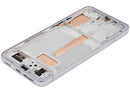 Pantalla incell blanca para Samsung Galaxy S22 Plus 5G (SM-S906B) con marco, ideal para reparación de display roto.