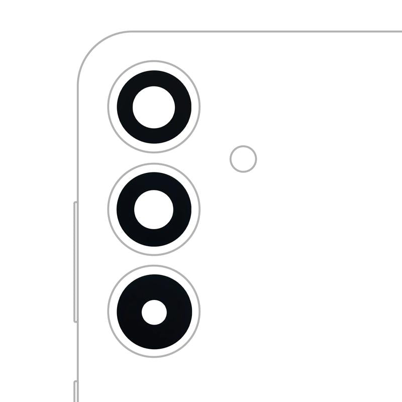 Lente de cámara trasera (Solo vidrio) con adhesivo para Samsung Galaxy S25 Plus 5G - Disponible en Guatemala en distintos colores.