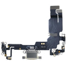 Puerto de carga original con placa y cable flex iPhone 15 (Yellow)