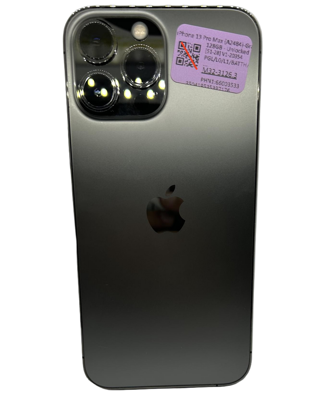 iPhone 13 Pro Max / A2484 / Graphite / Liberado de fabrica/ 128GB