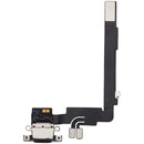 Puerto de carga para iPhone 16 Pro Max A3084 negro titanio, cable flex de repuesto usado.