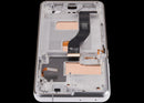 Pantalla incell Samsung Galaxy S21 Ultra Phantom Silver con marco, repuesto para reparación de display roto.