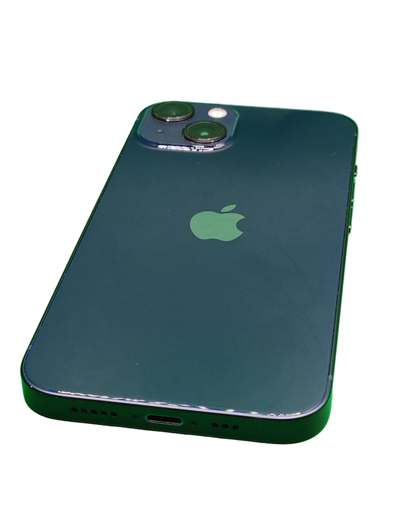 Venta de iPhone 13 seminuevo en Guatemala, color negro, libre de fábrica, grado 1 como nuevo, con 128GB y certificado de garantía.