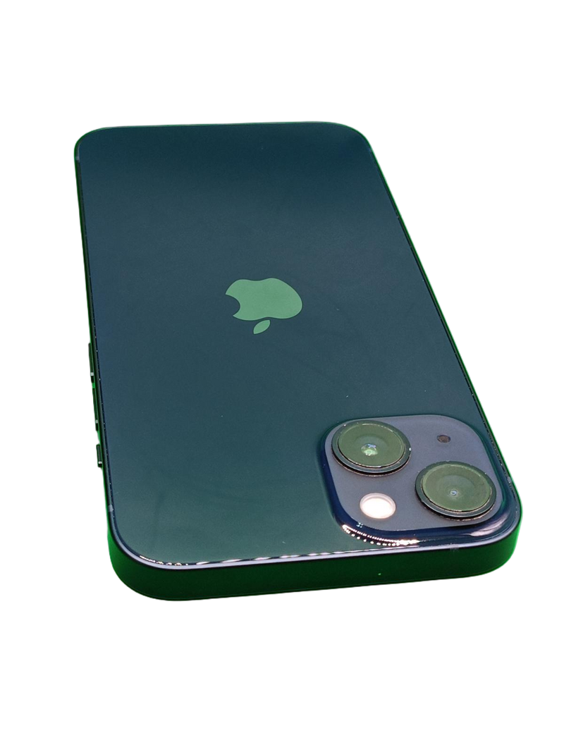 Venta de iPhone 13 seminuevo en Guatemala, color negro, libre de fábrica, grado 1 como nuevo, con 128GB y certificado de garantía.