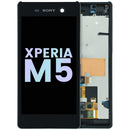 Pantalla original LCD display táctil negra para Sony Xperia M5 E5603, pieza de repuesto para reparación.