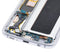 Pantalla OLED con marco para Samsung Galaxy S7 Edge (G935A) Blanca Perla