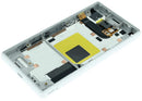 Pantalla LCD original blanca para Sony Xperia Z5 Compact E5823, repuesto para reparación de display roto.