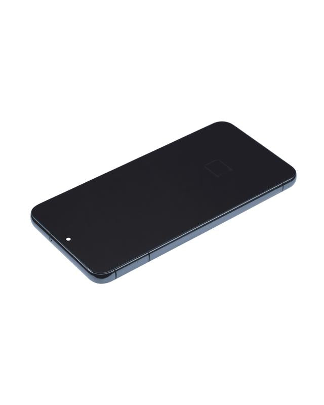 Reparación de pantalla verde con marco OLED para Samsung Galaxy S22 Plus en Guatemala.
