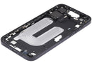 Chasis de marco medio negro para iPhone 16 Plus con botones de encendido y volumen, versión US (A3082, A3289).