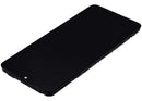 Pantalla Samsung Galaxy A06 (A065) Aftermarket Plus con marco, ideal para reparación de display roto.