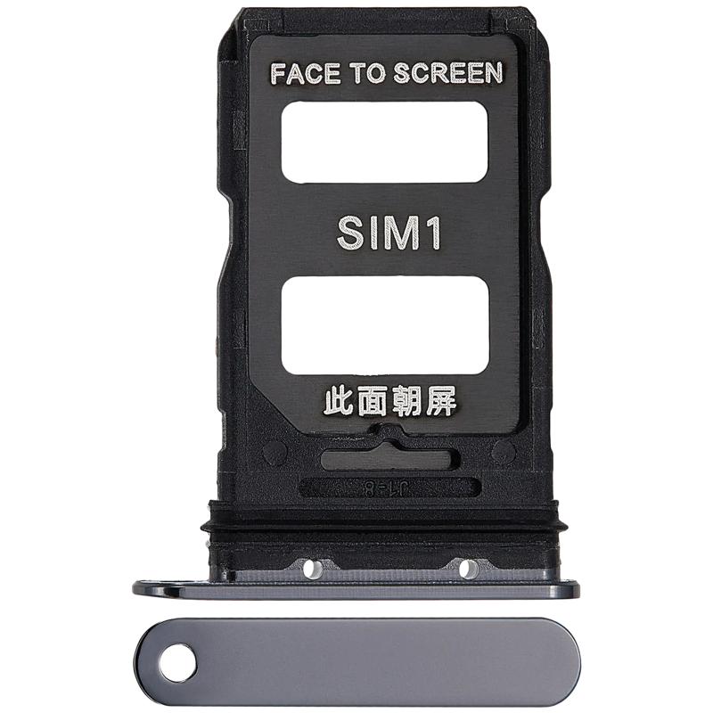 Encuentra la bandeja SIM negra para Xiaomi 14 en Guatemala con garantía y repuestos originales.