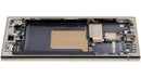 Pantalla OLED con marco para Samsung Galaxy S24 Ultra Titanium Gray, 120Hz, repuesto para reparación.