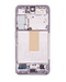 Pantalla OLED para Samsung Galaxy S23 5G con marco (Reacondicionado) Rosa / Lavanda