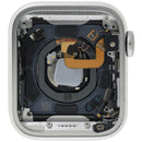 Carcasa trasera plateada de acero inoxidable para Apple Watch Series 6 40mm (A2291), usado, repuesto de reparación.