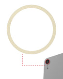 Aro de bisel para camara trasera de iPhone XR (Amarillo) (Paquete de 10)