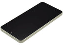 Pantalla OLED refurbished verde limón para Xiaomi 14T, lista para reparación y reemplazo de display roto.